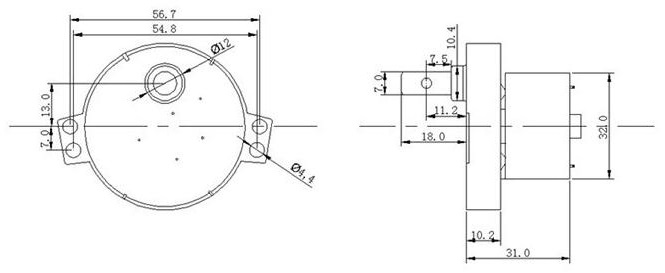 Getriebemotor 12V DC Langsamläufer 10 verschiedene Geschwindigkeiten (1  U/min) : : Gewerbe, Industrie & Wissenschaft