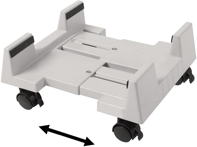 Computer Computerwagen PC Ständer Rollwagen Computerständer verstellbar