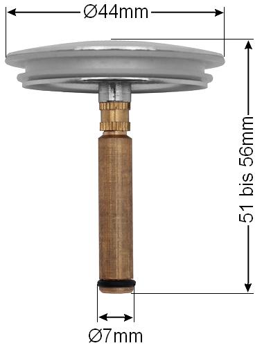 Ablaufstopfen Stopfen Stöpsel Ablauf Abfluss Excenter Waschbecken