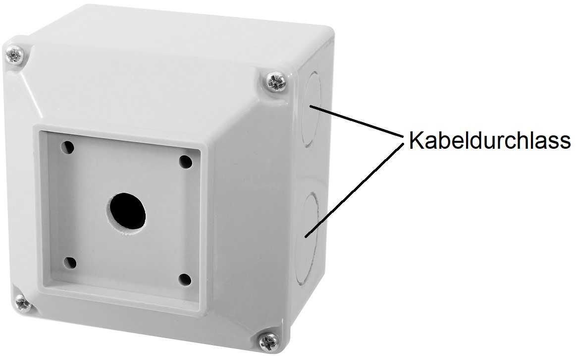 Gehäuse für Nockenschalter Hauptschalter Drehschalter Wendeschalter